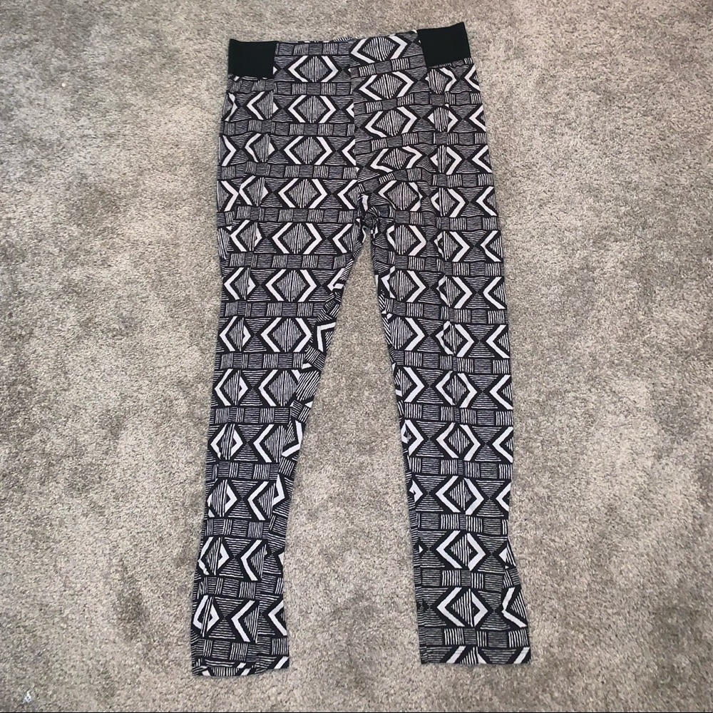 Erica Brooke Black & White pants size 26 - Picture 2 of 6